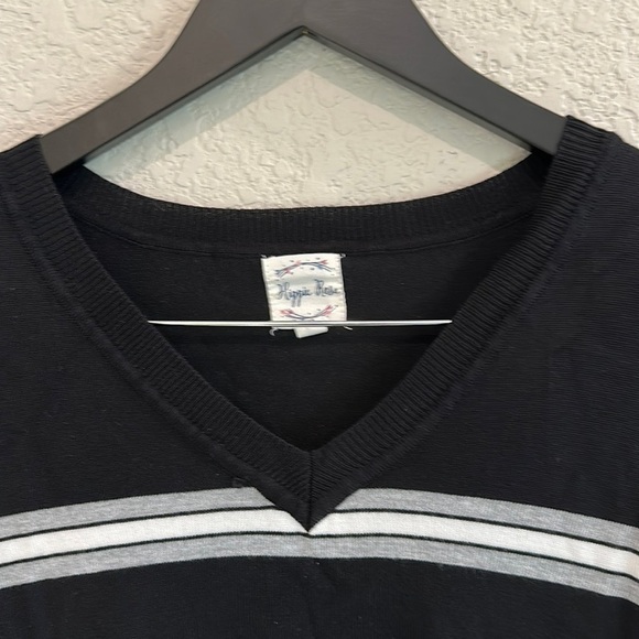 Hippie Rose Long sleeve cotton  V neck sweater size M - Picture 4 of 6